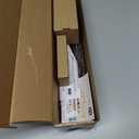 KAMANINA Bronze Curtain Rod 32 to 58 Inch(2.6-4.8ft), Adjustable Curtain Rods for Windows 28 to 48 Inch, 3/4 Inch Splicing Drapery Rods with Twisted Cage Finial