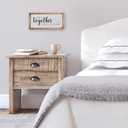 MAINEVENT Together They Built A Life They Loved Sign 8x17 Inch, Farmhouse Love Signs For Home Decor And So They Built A Life They Loved Rustic Love Signs Wall Decor For Bedroom