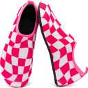 Metog Men Women Water Shoes Quick-Dry Aqua Socks Barefoot Slip-on for Beach Swim Sport Surf Yoga Exercise (XL)