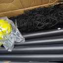 PLAYAPUT 30FT x 12FT x 8FT Batting Cage for Baseball & Softball with Pitching Machine Hole,Detachable Door,Target,and Guide Ropes,Portable Batting Cages for Backyard,Park,Field