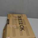 Bed Guard Rail for Toddlers - 32" Adjustable Heights & Folding up Portable Bed Railing for Baby - Toddler Bed Rails Guard for Crib, Twin, Bunk,Full Size, Queen & King Bed (Beige With Khaki)