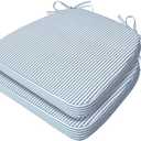 AAAAAcessories Chair Cushions for Dining Chairs, 17 x 16 x 2 in, Set of 2
