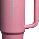 STANLEY Quencher ProTour Flip Straw Tumbler with Leakproof Lid | Built-In Straw & Handle | Cupholder Compatible for Travel | Insulated Stainless Steel Cup | BPA-Free (30 Ounces, Port Shimmer)