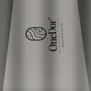 Onedor 10" Short Straight Hair Flapper Cosplay Costume Bob Wig (Black)