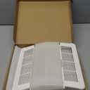 85315000 Replacement Ventilation Fan Grille Lens For Broan Nutone 663LN 669LN 763RL 769RL Bathroom Exhaust Fan Cover Replacement Parts