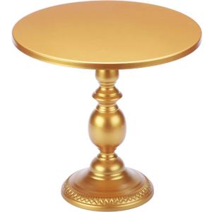 12 Inch Cake Stand Round Cupcake Stands Metal Dessert Display Cake Stands, Gold