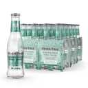 Fever-Tree Tonic Water Glass Bottles, Elderflower, 163.2 Fl Oz, 6.8 Fl Oz (Pack of 24) BBE 12/26