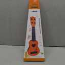 YEZI Kids Toy Classical Ukulele Guitar Musical Instrument, Brown