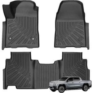 Priprilod Floor Mats Fit for Chevrolet Silverado&GMC Sierra EV 2024-2026