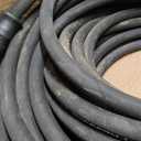 YAMATIC 3/8" Pressure Washer Hose 100 FT,4000 PSI Steel Wire Braided with 360°  Swivel 3/8" Quick Connect, Rated 212°F Hot/Cold Water, Steel Braided Rubber Hose for Professional Gas Cleaning