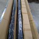 3 Pack 6FT 3-Way Aluminum Fence Post, 1.8mm Thick Walls & 10mm Base, Matte Black Wood Fence Post, Rustproof & Weather-Resistant for Outdoor Privacy Panels, 3 Pack Black Fence Post