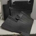 LASFIT Floor Mats & Trunk Mat for Jeep Grand Wagoneer 2022-2025 7 Seats Only (NOT Fit for L or 8 Seats) All Weather TPE Custom Fit Floor Liners Cargo Mat Black