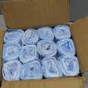 5 Gallon  Bags, 360 Count -1.2 Mil Drawstring Small Garbage Bags, White Plastic Can Liners for Bathroom Accessories, 18 Liter, Bedroom, Dorm Room Essentials, Office