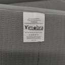 Yimobra Bathroom Runner Rugs 72"x24" Non Slip Washable Memory Foam Bath Mat, Super Soft Water Absorbent Hallway Carpet for Vanity Tub Shower, Silver