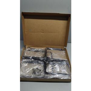 2 Pack String Light Poles for Outside, Thickened Metal Lights Hanger Pole Outdoor with Fork, Lighting Hanging Post Accessories for Patio Decor Garden Backyard Yard Front Porch Outside Decorations