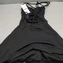QINSEN Womens Two Pieces Tennis Dress with Shorts Workout Open Back Active Golf Dresses. XS