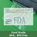 100 10 x13 Vacuum Sealer Bags, Airtight,Pre-cut,Heavy Duty BPA-Free Commercial Grade,for Sous Vide & Vacuumed Storage, Vac Seal Bags,for Food Saver & Seal a Meal Machines (10 x13)