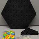 Chain Triangle Chess Game, Strategy Board Games for Kid 6-8-12, Chess Board Games for Adults, Family Games for Kids Adults, Triangle Rubber Band Game, 2 to 4 Players, Kids Christmas Birthday Gifts