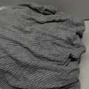 FantasDecor Chaise Lounge Cover Stretch Chair Lattice Slipcover with Armrests for Living Room Bedroom Double Arm Soft Jacquard Fabric Machine Washable, Grey