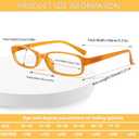 NORPERWIS 6 Pack Ladies Reading Glasses for Women Blue Light Blocking Spring Hinge Fashion Eyeglasses Readers for Women (Mix Color-1, 2.50)