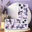 CCFUNCASE Compatible with iPhone 14 Case Clear Cute for Women - Rugged Phone Cases Funda Protector Cover Skin (Blue Cool Fierce Sharks)