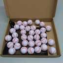 40 Pcs Mini Foam Baseballs 1.18 Inch Stress Balls with Drawstring Mesh Bag Baseball Party Favors Soft Foam Mini Sport Ball for Anxiety Relief Relaxation Part
