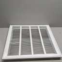 Return Air Filter Grille 20x20,Air Return Vent Cover Grill for 20"W x 20"H Duct Opening,Steel HVAC Vent Covers for Wall and Ceiling,Holds 1" Thick AC Filter