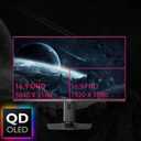 msi MPG 321URX QD-OLED, 32" 4K UHD Quantum Dot OLED Gaming Monitor, 3840 x 2160, 0.03ms, 240Hz, True Black HDR 400, 90W USB Type C, HDMI, DP Port