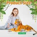 Syhood 27 Inch Large Tiger Stuffed Animal Plush Giant Tiger Toy, Suitable for Birthday Gifts