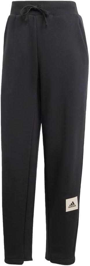 adidas Women's Lounge French Terry Pants (Black, M)