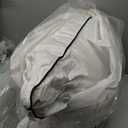 HYVIF Down Pillows Standard Size, Breathable Cotton Blend Shell Cover, Luxury Hotel Collection Bed Pillows for Sleeping, Fluffy Soft Medium Firm Down Fiber Pillows for Side Back Stomach Sleepers