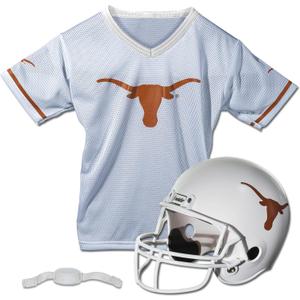 Franklin Sports NCAA Kids College Football Helmet + Jersey Sets - NCAA Team Youth Football Helmet + Uniform Costume Set (One Size)