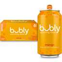 bubly Sparkling Water, Mango, Zero Sugar & Zero Calories, 12 Fl Oz Cans (Pack of 8) (EXP 07/13/26)