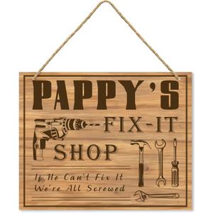 To My Dad Fathers Day Birthday Novelty Gifts for Dad from Son, Print Wall Art Tin Metal Sign Plaque Bar Pub Vintage Retro Wall Decor 8x12 Inch (Retro)