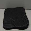 Thickened Gel Seat Cushion, Egg Gel Chair Pads for Wheelchair Pressure Coccyx Sciatica Pain Relief, Cooling Desk Seat Cushion for Kayak, Car, Office Chair Long Sitting[Black-2.75"]