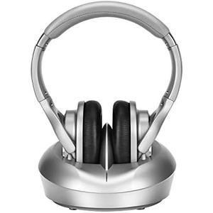 ZANCHIE TV Wireless Headphones, Over Ear Headsets with RF Transmitter Charging Dock, Digital Stereo TV Watching Headsets Ideal for Seniors & Hearing Impaired