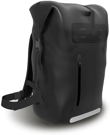 DUAXETONGXIA Waterproof Backpack，Heavy Duty Hiking Backpack，35/55/85L dry bag backpack waterproof for Men，Roll-Top Closure，for Kayaking, Travel, Hiking, Fishing, Camping, Motorcycles (black, 85L)