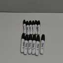 Sharpie Permanent Markers, Chisel Tip, Black, 12 Count - Home, School, Office Supplies