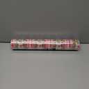 STOBOK Christmas Cellophane Wrap Roll| Unfolded Width 32 X 100FT Santa Claus Pattern Paper Wrapper, 3 Mil Thicken Long Film Wrappings for Hampers, Flowers, Basket Packing Paper, Xmas Decor