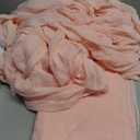 3pcs Pink Gauze Rustic Cheesecloth Table Runner 120 Inch 10 FT for Wedding Baby Shower Bridal Shower Birthday Engagement Garden Outdoor Party Long Sheer Boho Decorations