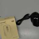 TECKNET Wireless Mouse (BT5.0/3.0 & 2.4G) Rechargeable 4800 DPI Silent USB A & Bluetooth Mouse 6 Buttons, Wide Compatibility - Black