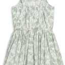 Scotch & Soda Girls' Summer Midi Dress, One Piece Outfit (Green, L)