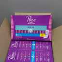 Poise Ultra Thin Incontinence Pads & Postpartum Pads for Bladder Leaks, 4 Drop Moderate Absorbency, Regular Length, 144 Count