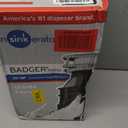 InSinkErator Badger 5 Garbage Disposal with Power Cord, Standard Series 1/2 HP Continuous Feed Food Waste Disposer, Badger 5 W/C, No Size, Black/Gray