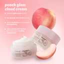 The Crème Shop Hello Kitty Peach Cloud Cream, Hydrating Face Moisturizer