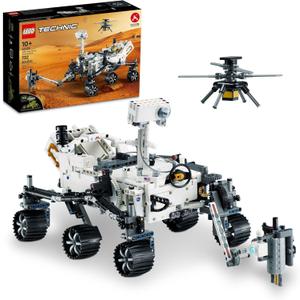LEGO Technic NASA Mars Rover Perseverance Advanced Building Kit for Kids Ages 10 and Up, NASA Toy with Replica Ingenuity Helicopter, Gift for Kids Who Love Engineering and Science Projects, 42158