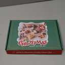 Christmas Cookie Cutter Set of 12, Stainless Steel Christmas Cookie Molds For Baking Biscuits -Christmas Tree, Gingerbread Man, Snowflake, Snowman Shapes For Favorite Holiday Baking (Green Gift Box)