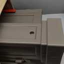 Architectural Mailboxes Grand Haven Plastic Mailbox and Post Kit, GHC40MAM, Mocha, Extra Large Capacity