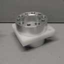 2.5 Inch 8x165.1 Wheel Adapters,64mm Forged Thick 8x6.5 Wheel Spacer CNC Machined Compatible for Ram 2500 3500 and More,Lug Centric Thread Pitch 9/16" Hub Bore 126mm 2Pcs