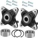 M MATI 2PCS Rear Wheel Hubs & Bearing Kit for Polaris RZR 900 XP 4 2011-2013 RZR 900 4 E-PS 2011-2014 5137278 3514699
